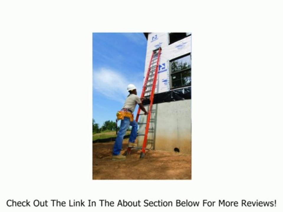 Louisville Ladder L-3022-32PT Pro Top Fiberglass Extension Ladder 300-Pound Capacity, 32-Foot Review