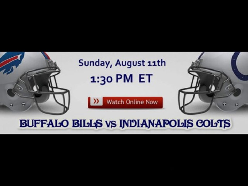 Buffalo Bills Vs Indianapolis Colts Live streaming [Streaming Bills at Colts Stream Live] ((((NFL 2013)))