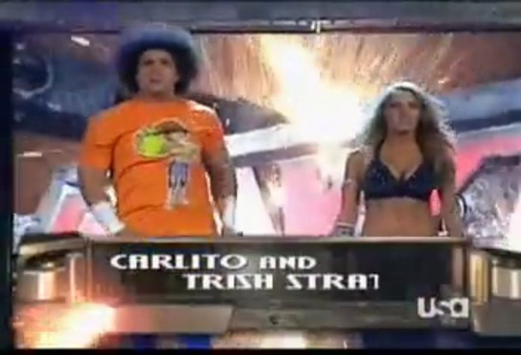 Trish Stratus & Carlito vs. Lita & Edge