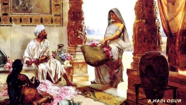 MELİHAT GÜLSES ALTIN TASTA GÜL KURUTTUM