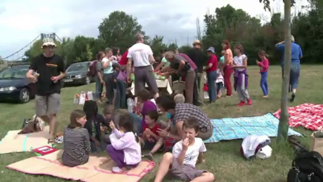 Au château de Grésillon, l'espéranto en s'amusant