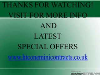 HTC One Mini Contracts