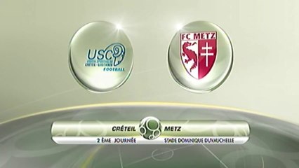 USCL 3  - 2 FC Metz - J02 S13/14