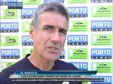 A importancia do estágio do FCP em Seia. Declarações do treinador Luis Castro