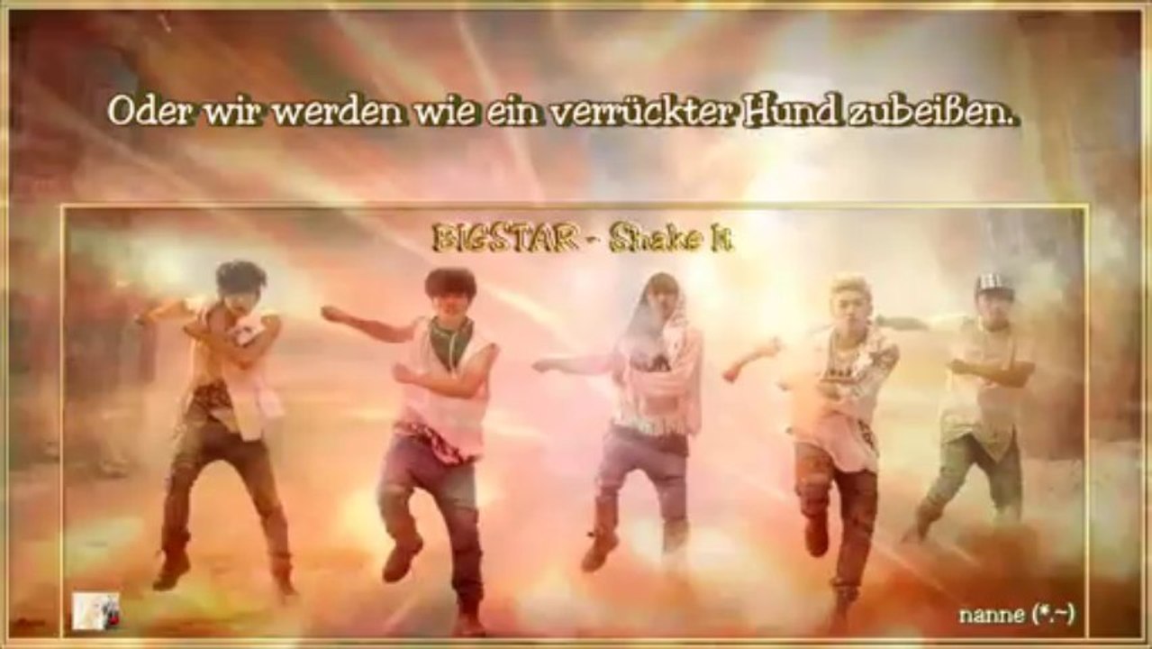 Bigstar - Shake It k-pop [german sub]