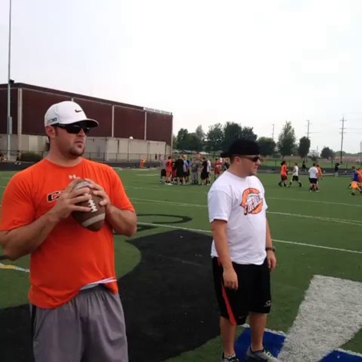 Rattrapage de balle en Salto arrière en Foot Us!!