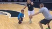Looking for a Basket-Ball?? Play with a dwarf!! Michigan state basket-ball Team!