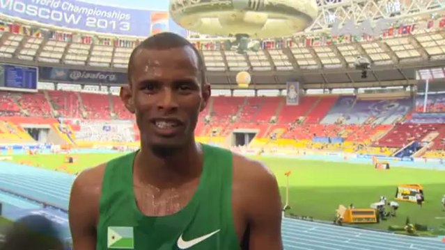 Moscow 2013: Ayanleh SOULEIMAN AYANLEH SOULEIMAN s'est qualifié pour e 800m