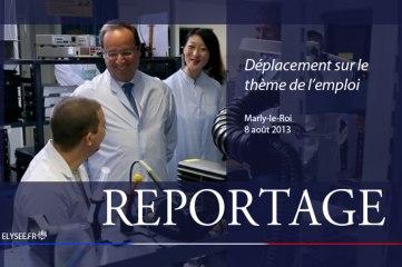 "Une nation qui innove, qui invente, qui investit" : déplacement à Marly-le-Roi