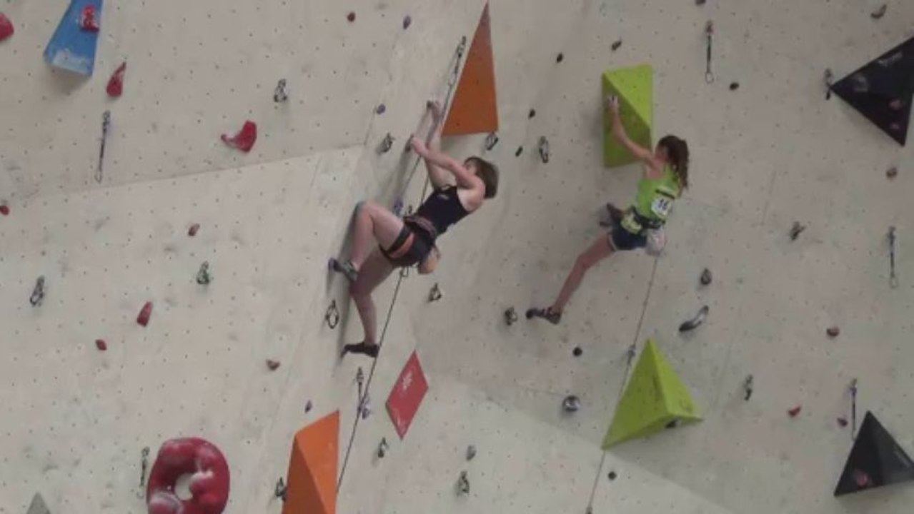 2013 - Chloé Caulier - voie de qualification aux championnats d'Europe à Imst