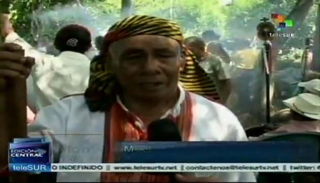 Comunidades originarias de Izalco conmemoran Día de Pueblos Indígenas