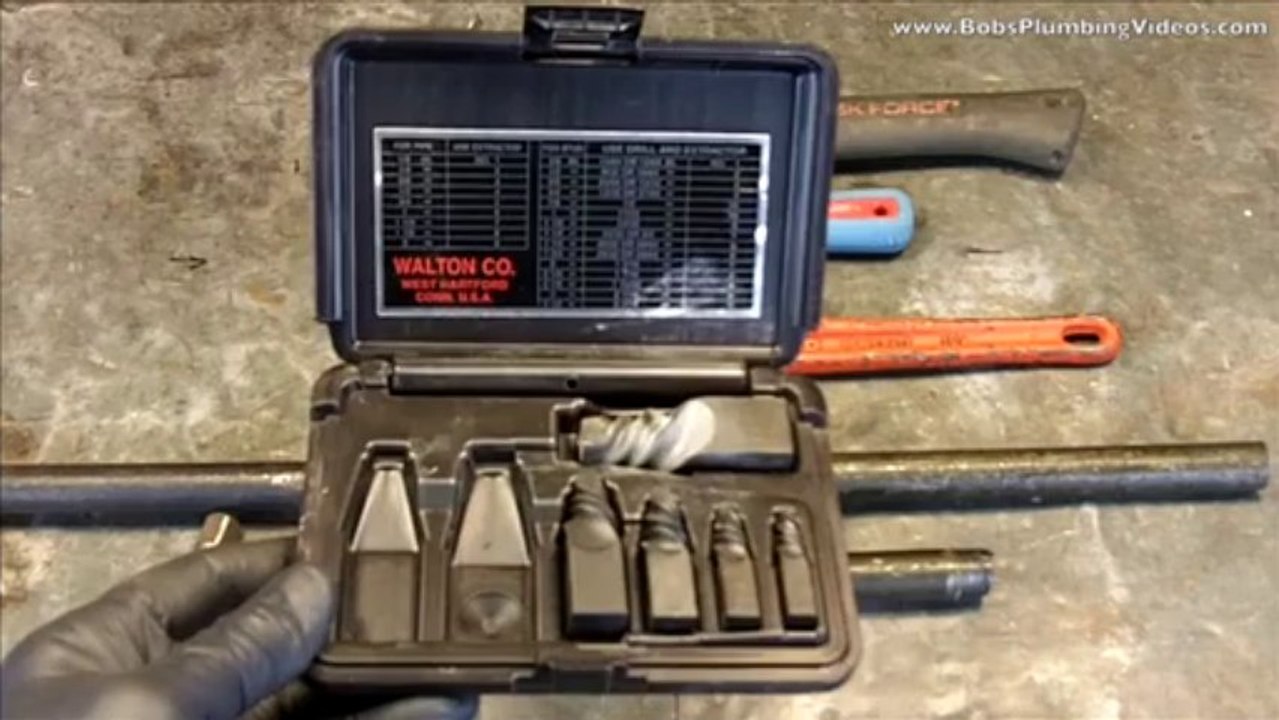 Nipple Extractors - Extracting Broken Pipes