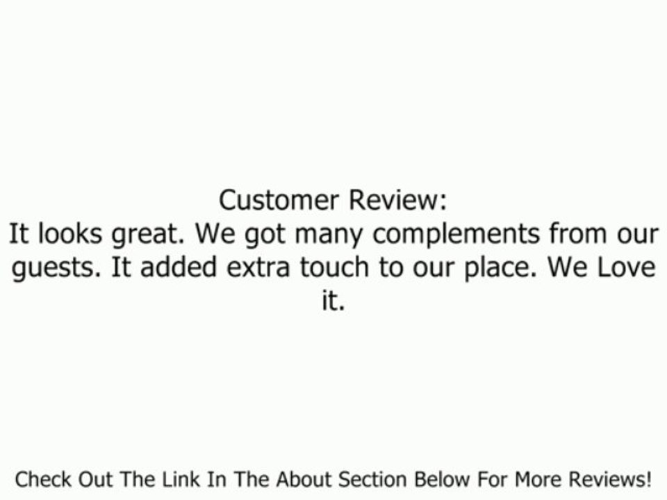 ET2 Lighting E20118-18 24-Light Larmes Island Light, Brushed Review