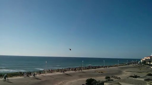 Hélicoptère Sécurité Civile Lacanau