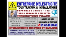 ELECTRICIEN PARIS 18eme - 0142460048