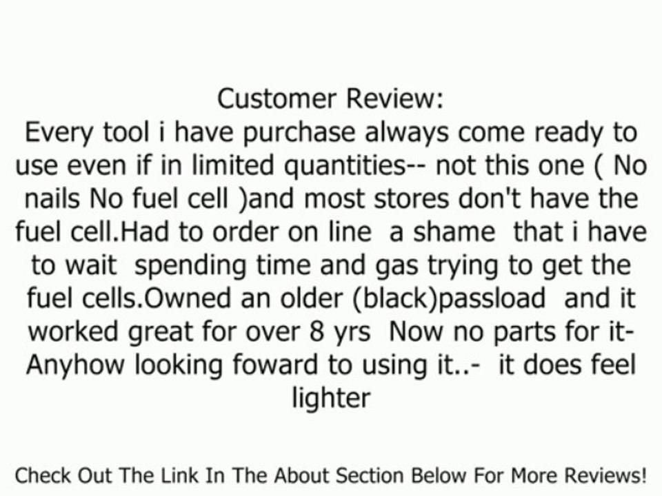 Hitachi NT50GS 18 Gauge Gas Brad Nailer Review