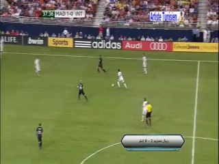 ريال مدريد - انتر ميلانو 2-0 أهداف الشوط الأول