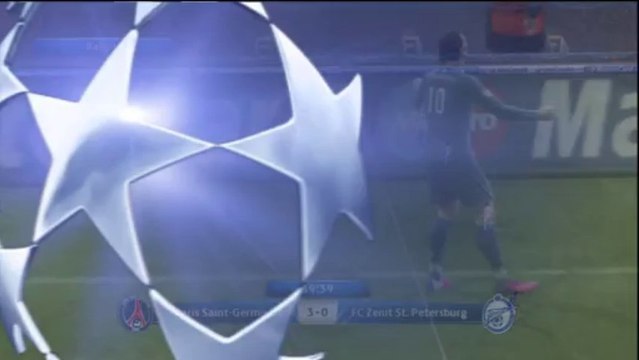 (thegamer) pes 2013 ligue des champions Paris Saint-Germain FK Zenit St. Petersburg match 5