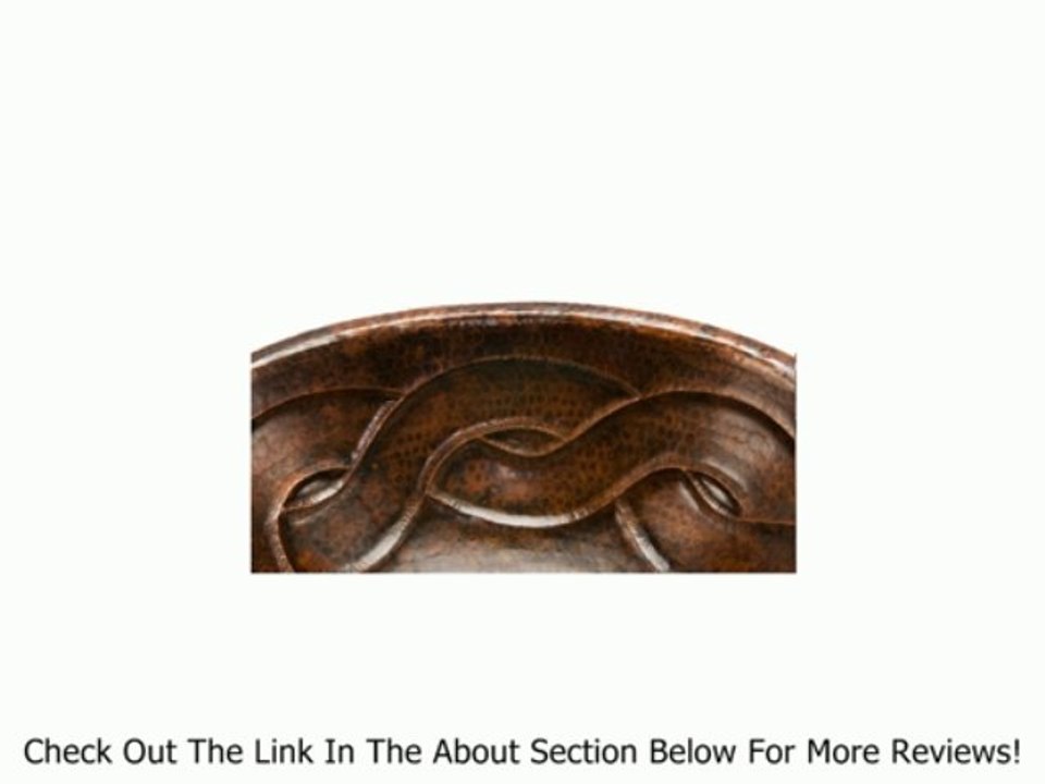 Premier Copper Products LO19RBDDB Oval Braid Self Rimming Hammered Copper Sink, Oil Rubbed Bronze Review