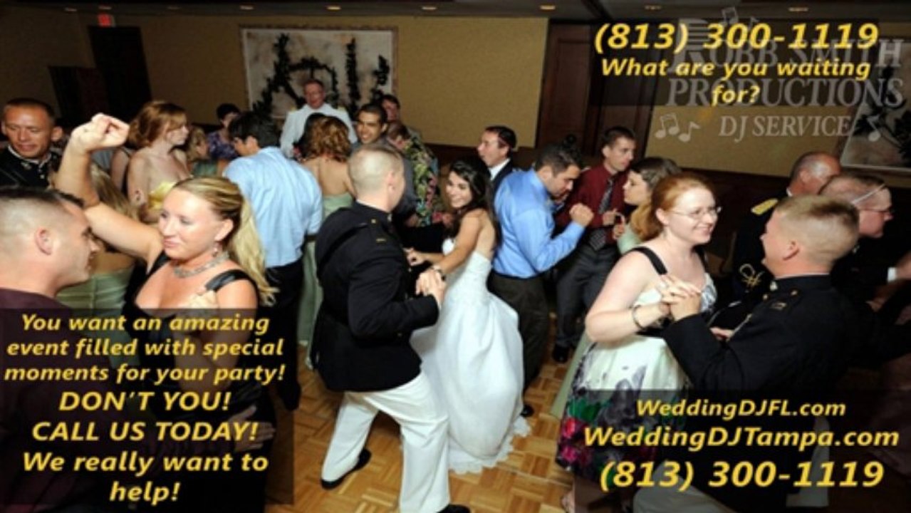 Dunedin Wedding DJ - DJ Robb Smith - 813.300.1119 - Dunedin Wedding DJ