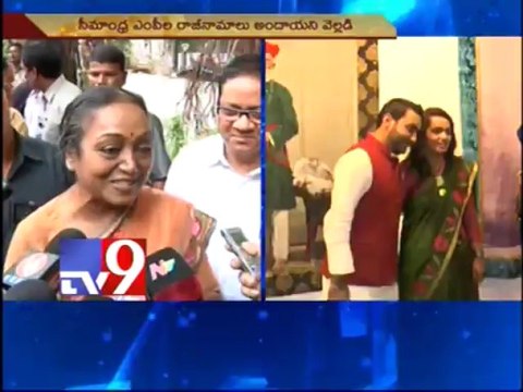 I have received resignations of 8 Seemandhra MPs - LS Speaker Meira Kumar