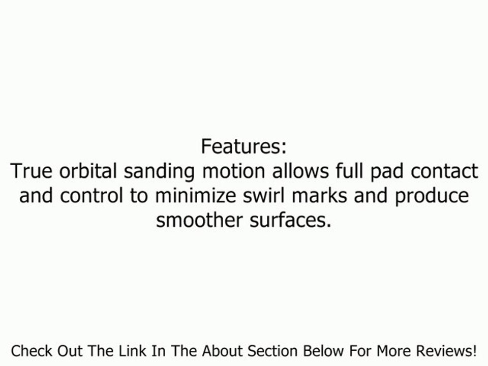 Festool 567871 DTS 400 EQ Orbital Sander Review