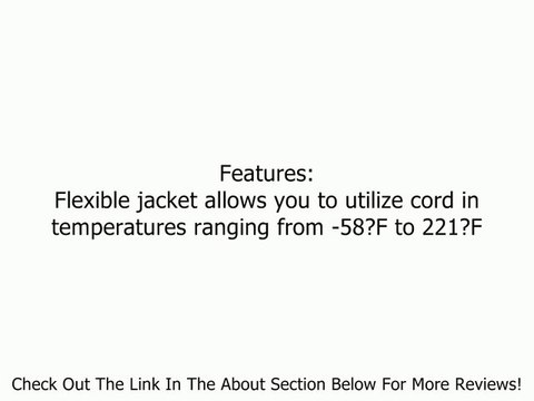 Voltec 06-00181 10/3 SEOOW All-Flex Utility Locking Extension Cord, 100-Foot, Black Review