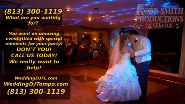 Holiday FL Wedding DJ - FL DJ - 813.300.1119 - Holiday FL Wedding DJ
