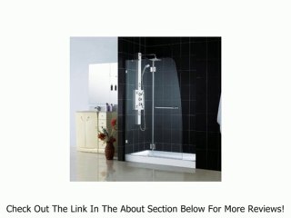 DreamLine SHDR-3345728-01 Frameless Hinged Shower Door 46 by 72 Clear 5/16 Glass Door Chrome Finish Review