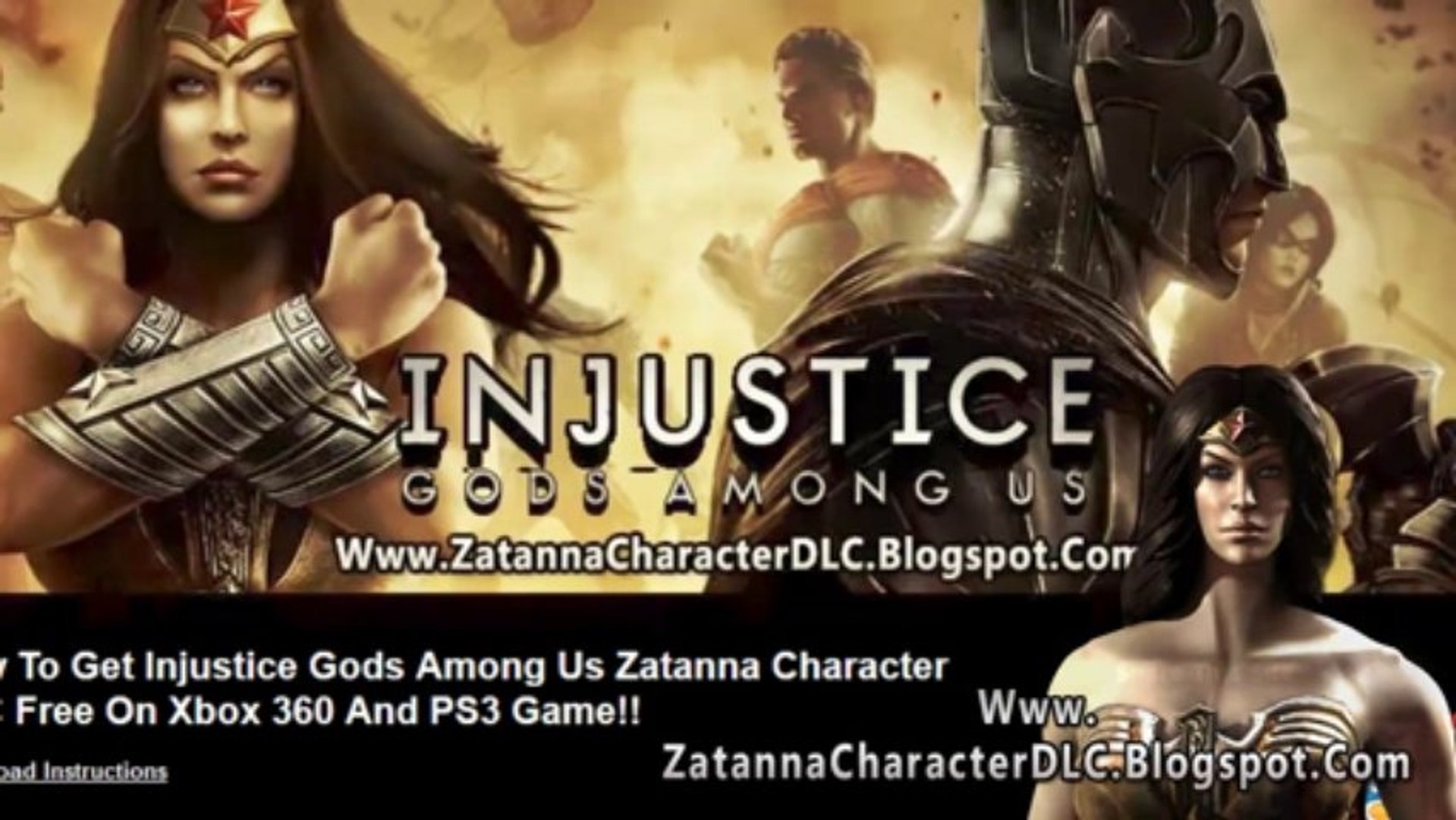 Injustice Gods Among Us Zatanna DLC Codes - Free - Xbox 360 - PS3 - video  Dailymotion