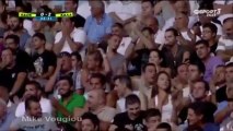 PAOK-Kalloni - goal Manousou