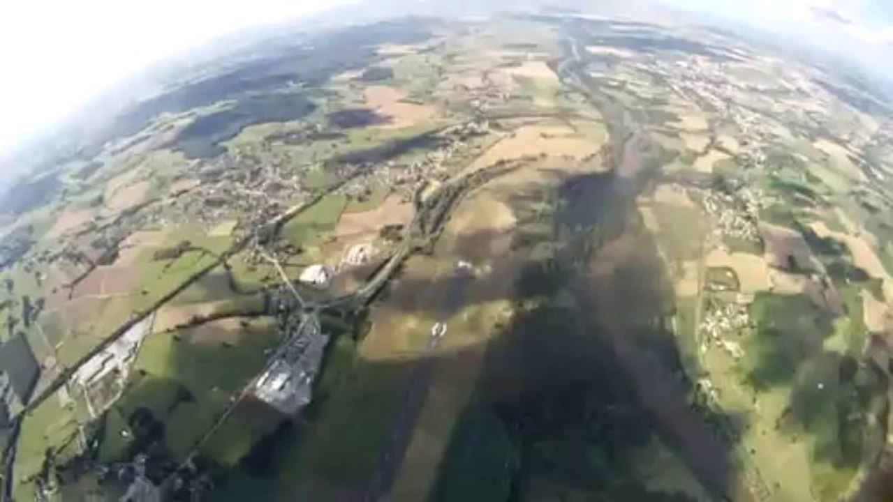 PARACHUTISME - CHAMPIONNATS DE FRANCE VICHY 2013 - VR4 « Cadhors Cahors Saut5»- 10aout13