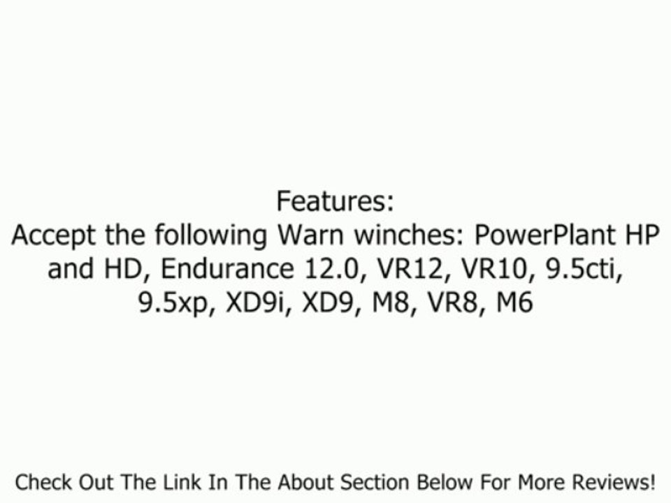 Warn 88140 Winch Mounting Plate for Jeep Wrangler JK Review