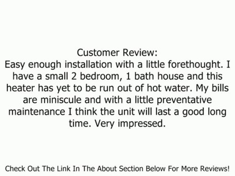 Rinnai R75LSe Natural Gas Tankless Water Heater, 7.5 GPM Review