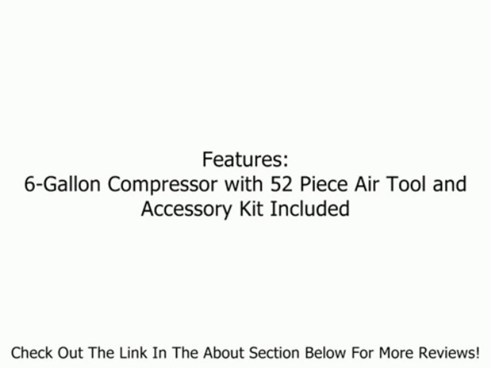 Primefit CMK2001 6-Gallon Air Compressor with 52-Piece Air Tool Kit Review