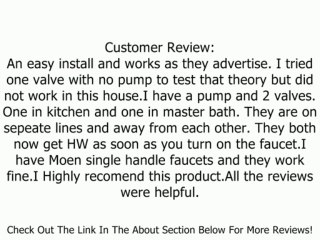 Watts 500800 Premier Hot Water Recirculation Pump, Blue Review