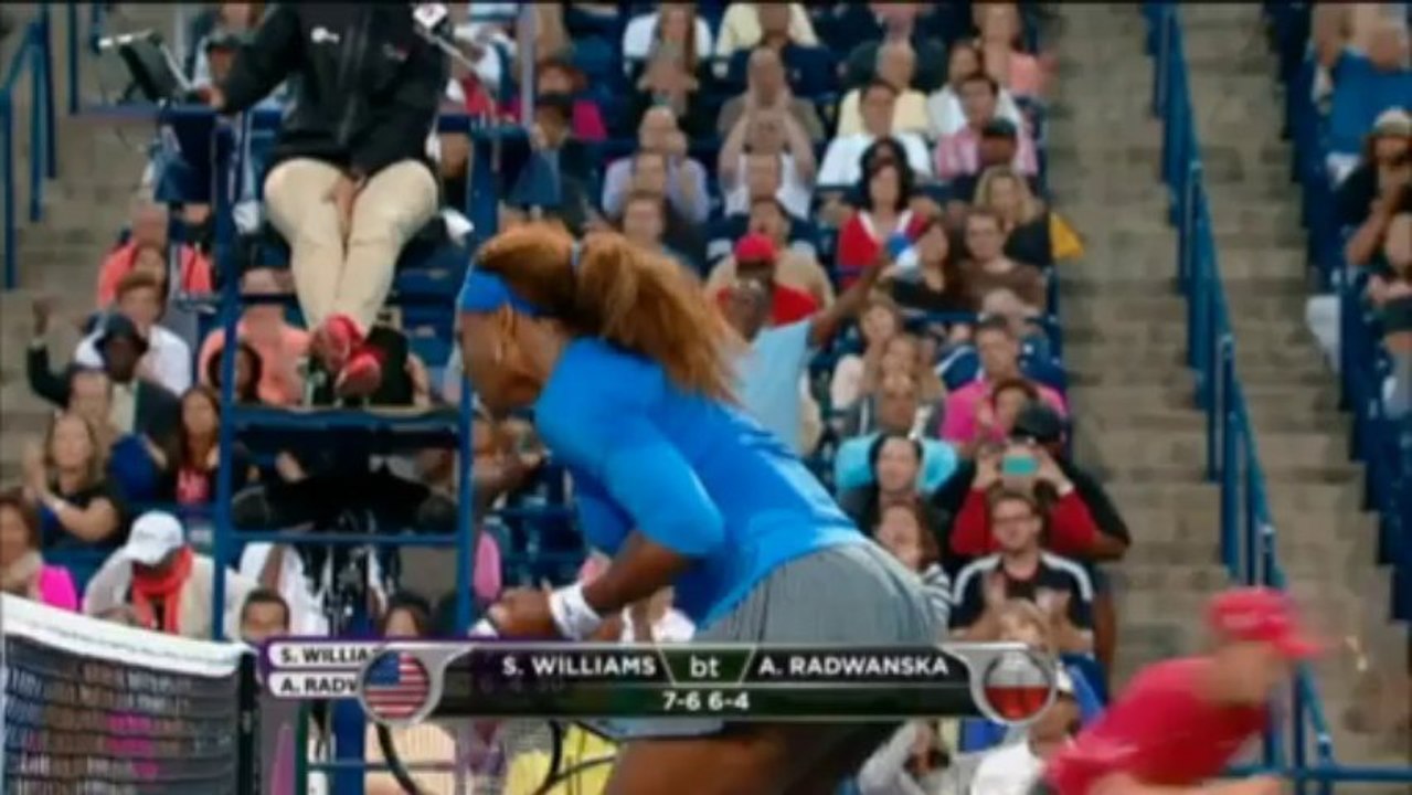 Toronto: hochklassig! williams vs. radwanska