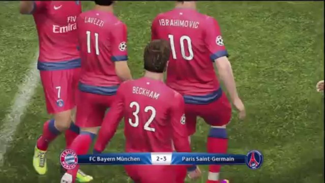 (thegamer) pes 2013 ligue des champions Fc Bayern Munchen -Paris Saint-Germain finale