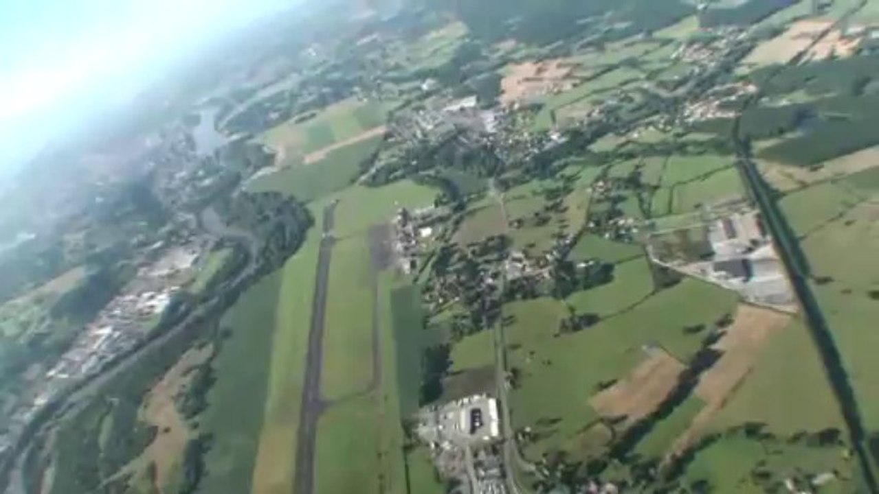 PARACHUTISME - CHAMPIONNATS DE FRANCE VICHY 2013 – VR4 «One shot Maubeuge Saut 6»- 11aout13