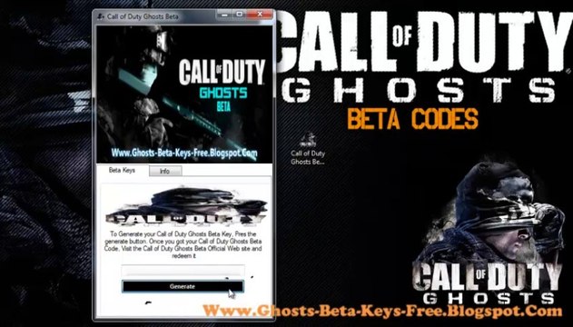 Call of Duty Ghosts Beta Access Keys - Tutorial