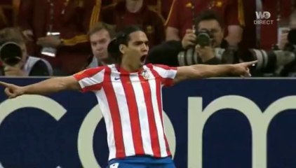 Radamel Falcao best-of 2012 (finale europa league + finale super coupe d'europe)