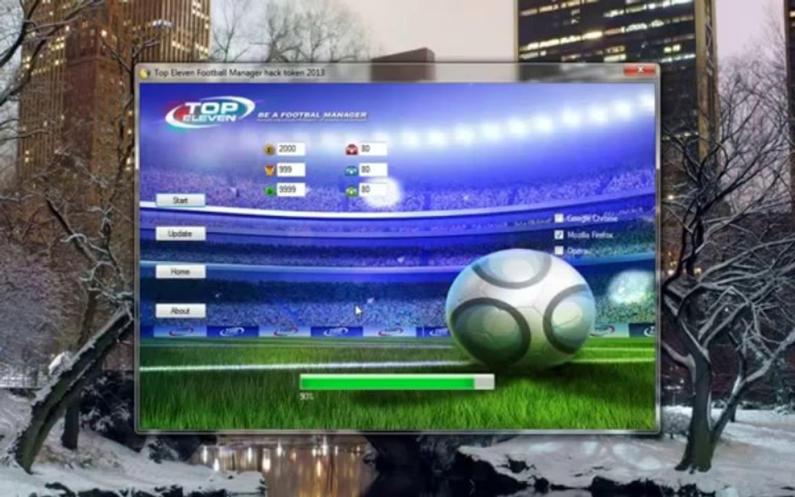 Latest Top eleven hack tool 2013 August..