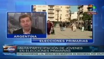 Arriban argentinos a votaciones primarias