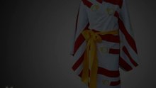 Inuyasha Kagura Cosplay Costume Kimono