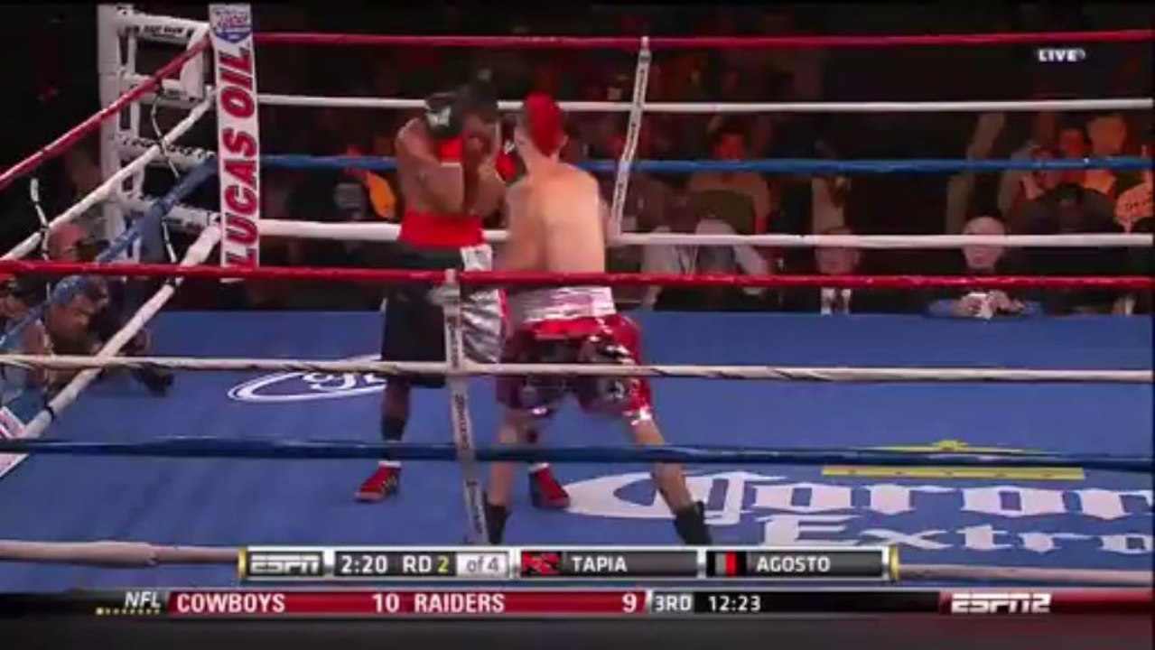 Roy Tapia vs Eliezer Agosto 2013-08-09