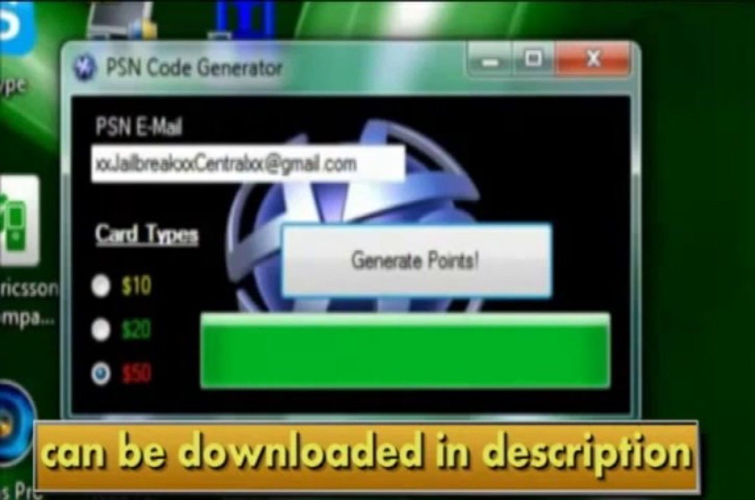 PSN CODE GENERATOR 2013 UPDATED VERSION {DOWNLOAD FREE}
