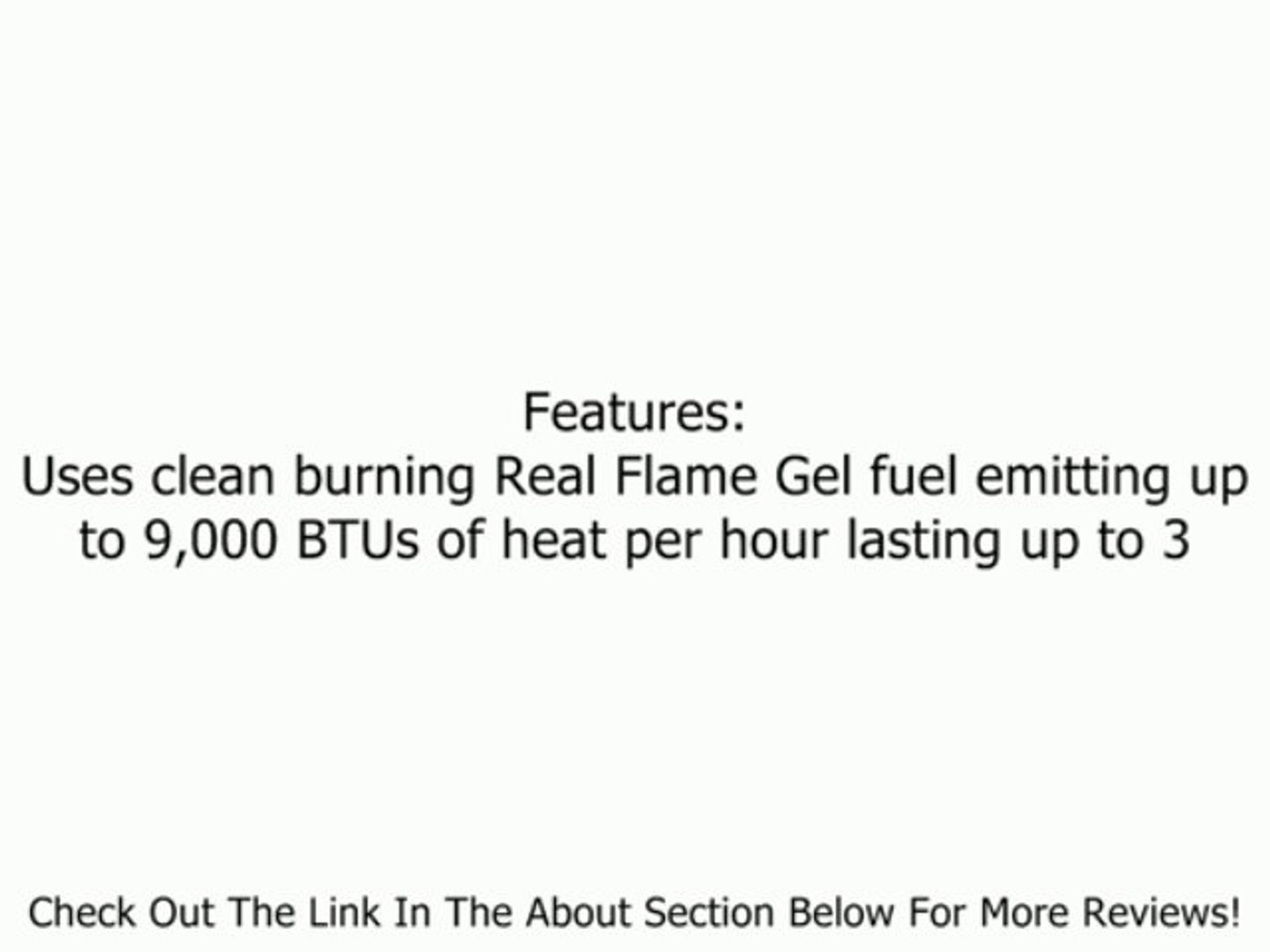 Real Flame Chateau Gel Corner Fireplace In Espresso Finish Review