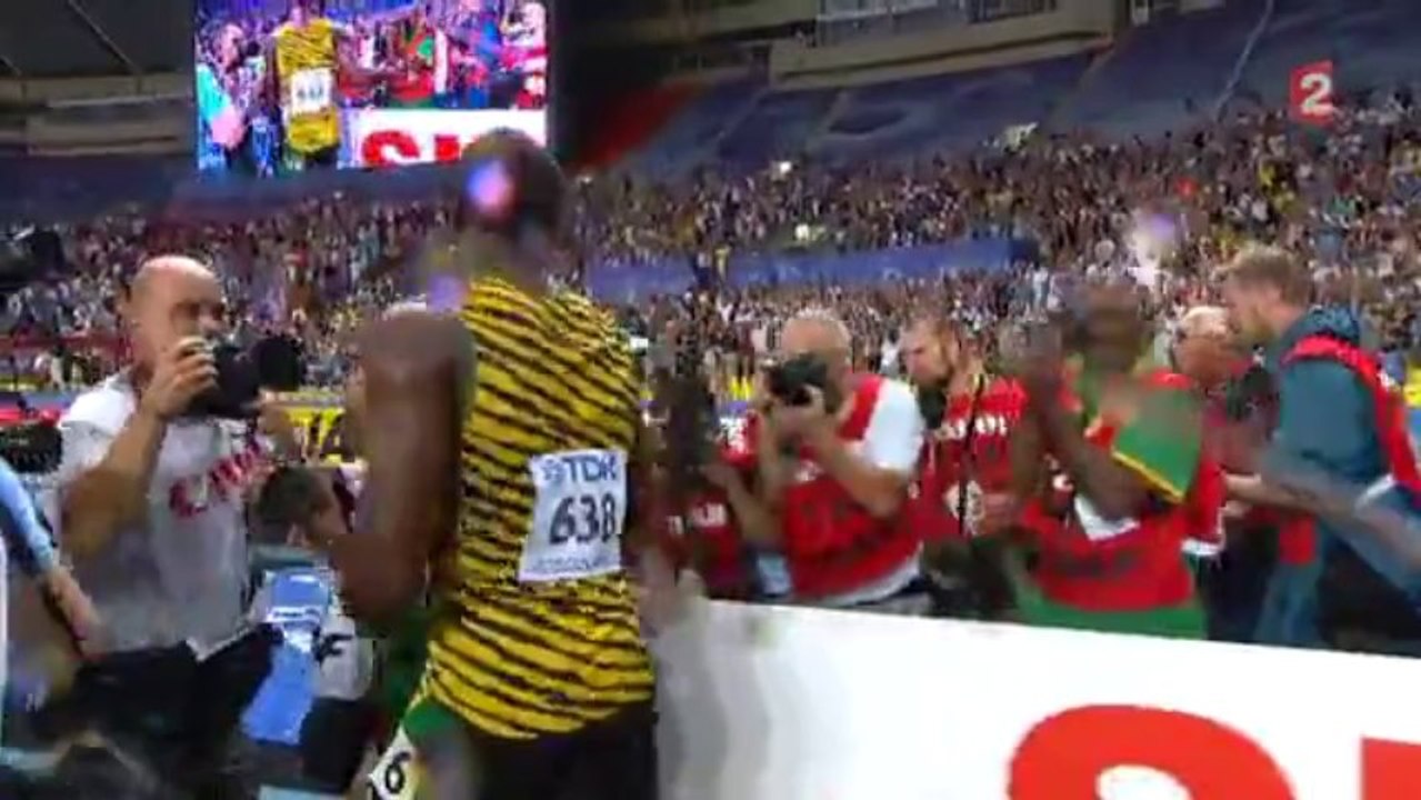 Athlétisme: Bolt vainqueur du 100m hommes