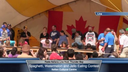 Festa Italiana 2013 - Day Two - Spagetti, Jello & Watermelon Contest