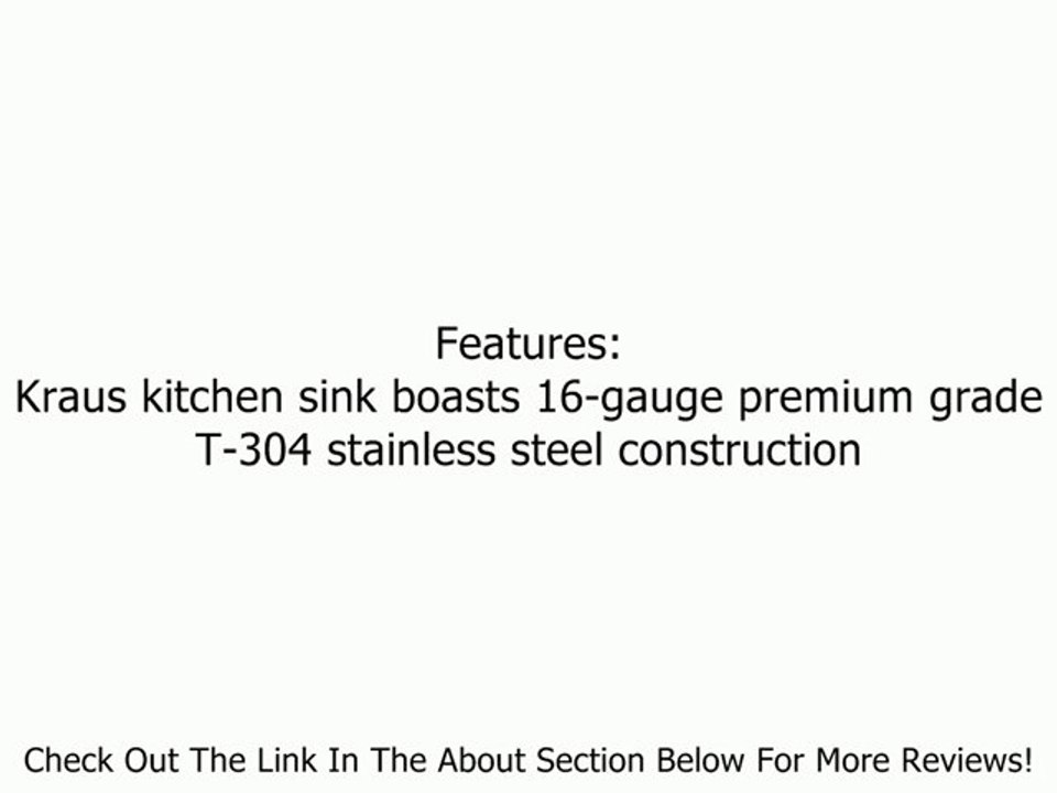 Stainless Steel Farmhouse Kitchen Sink Faucet/Dispenser Review